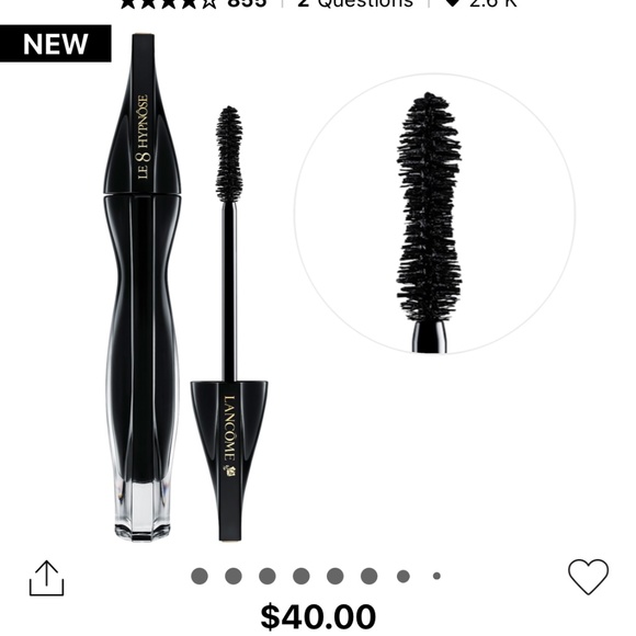 Lancôme le 8 hypnose serum infused volumizing mascara black - Picture 2 of 3